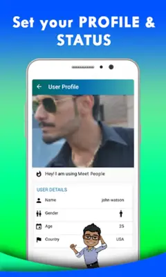 Meet People - Random Chat android App screenshot 5