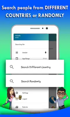 Meet People - Random Chat android App screenshot 7