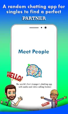 Meet People - Random Chat android App screenshot 8